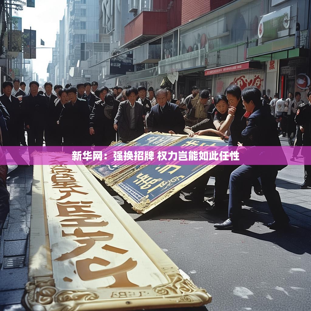 新华网：强换招牌 权力岂能如此任性