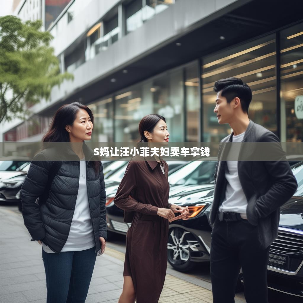 S妈提议汪小菲夫妇卖车以解经济之困