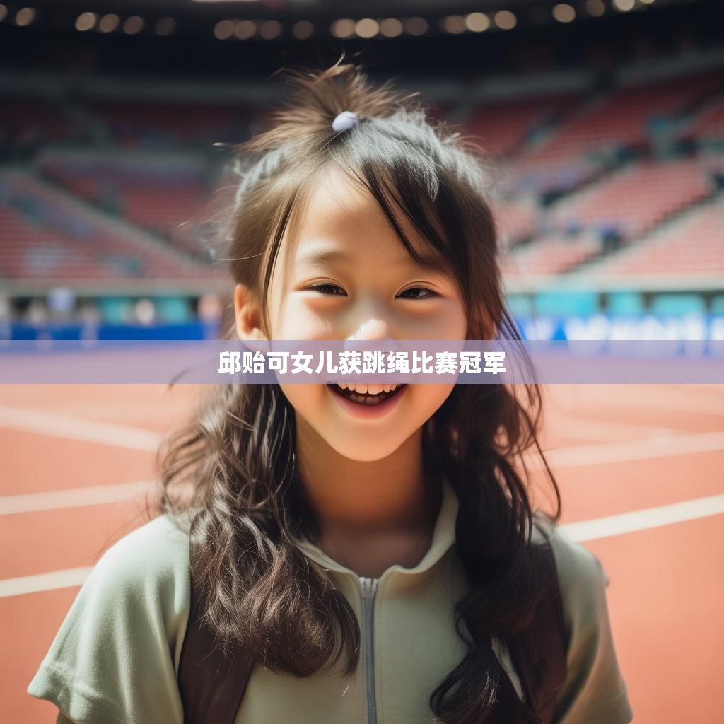 邱贻可女儿获跳绳比赛冠军