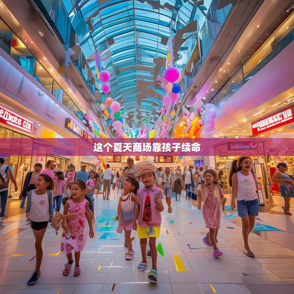 这个夏天商场靠孩子续命
