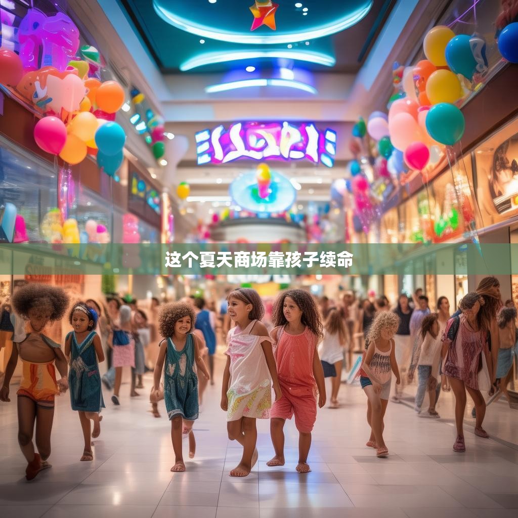 这个夏天商场靠孩子续命