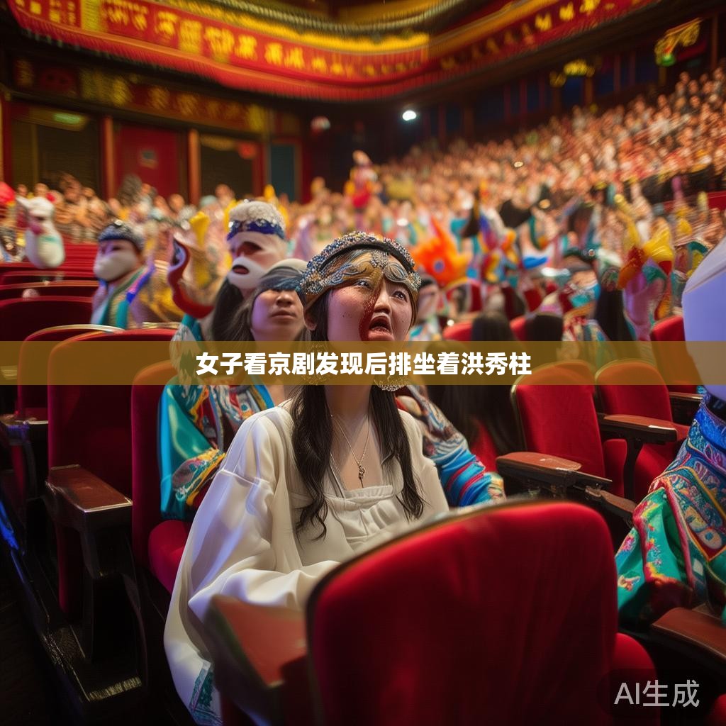 女子发现后排坐着洪秀柱 女子惊喜偶遇洪秀柱看京剧