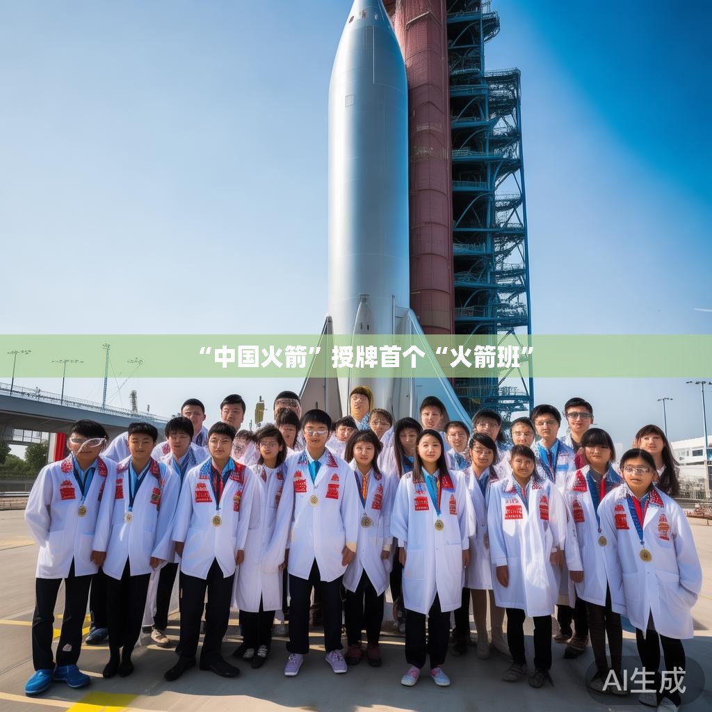 中国火箭授牌首个‘火箭班’ 中国火箭授牌首个‘火箭班’