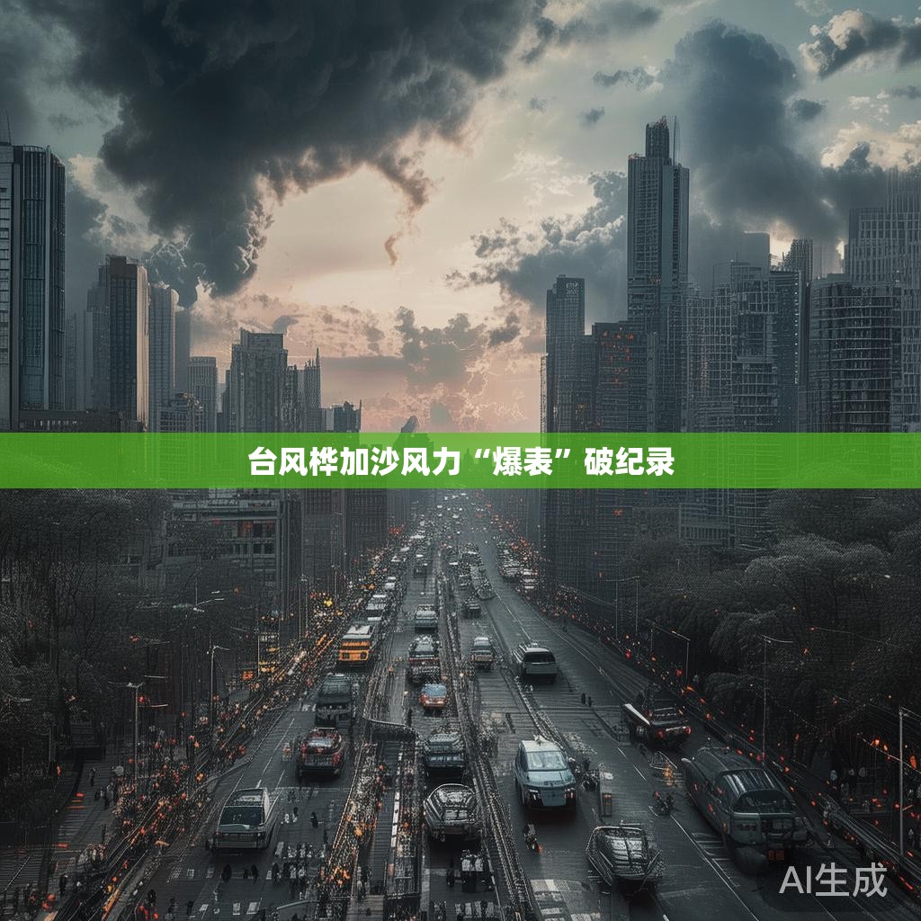 台风桦加沙风力“爆表”破纪录 台风桦加沙风力“爆表”破纪录