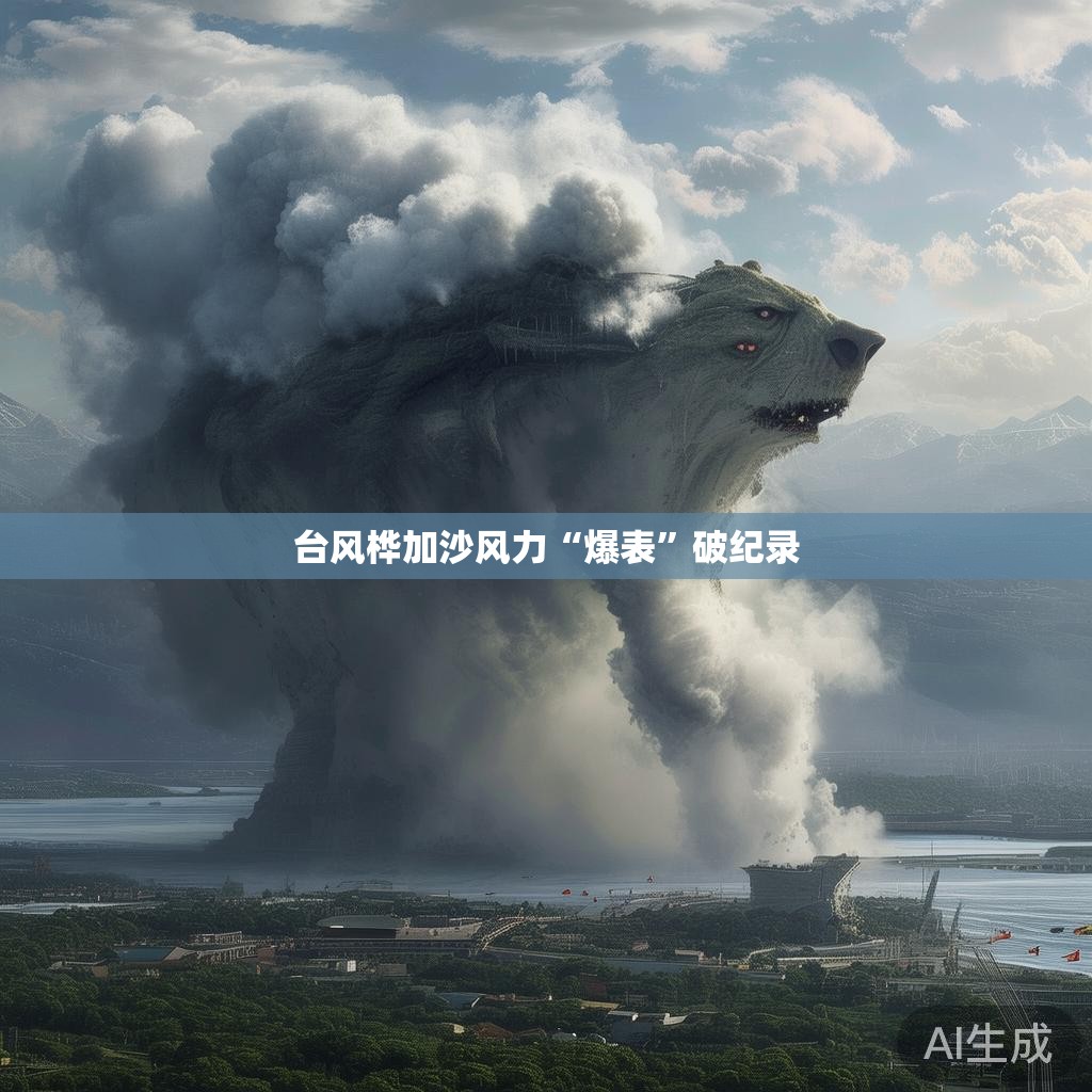 台风桦加沙风力“爆表”破纪录 台风桦加沙风力“爆表”破纪录