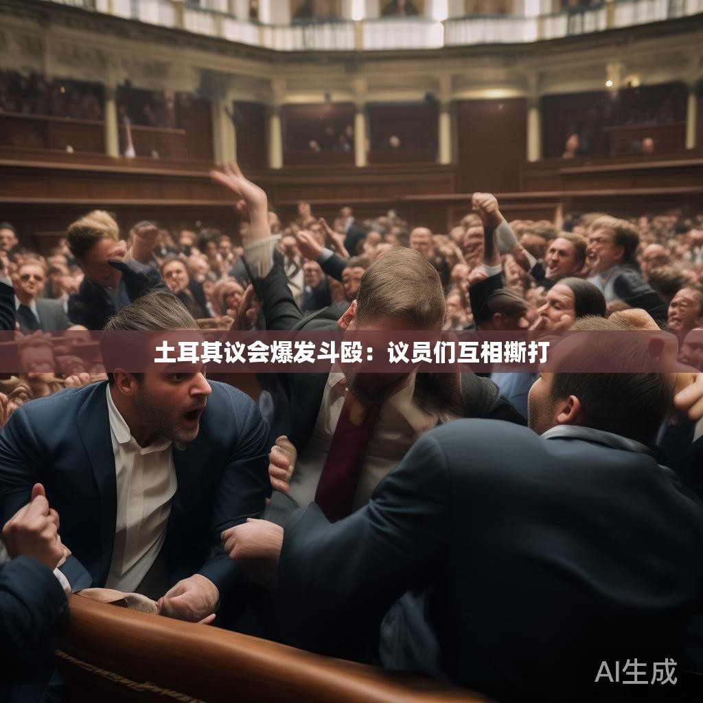 土耳其议会爆发斗殴：议员们互相撕打
