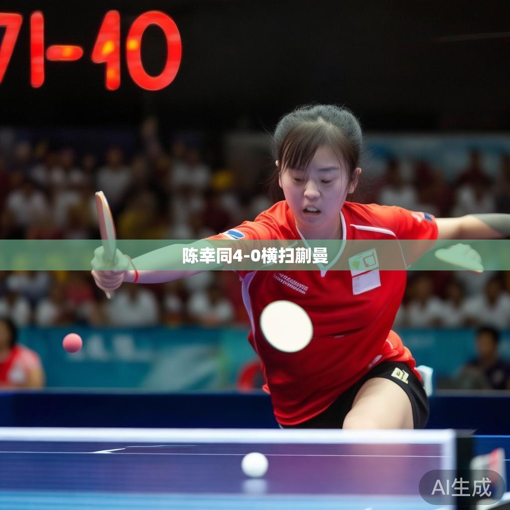 陈幸同4-0横扫蒯曼