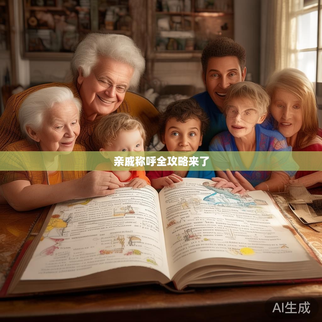 亲戚称呼全攻略来了