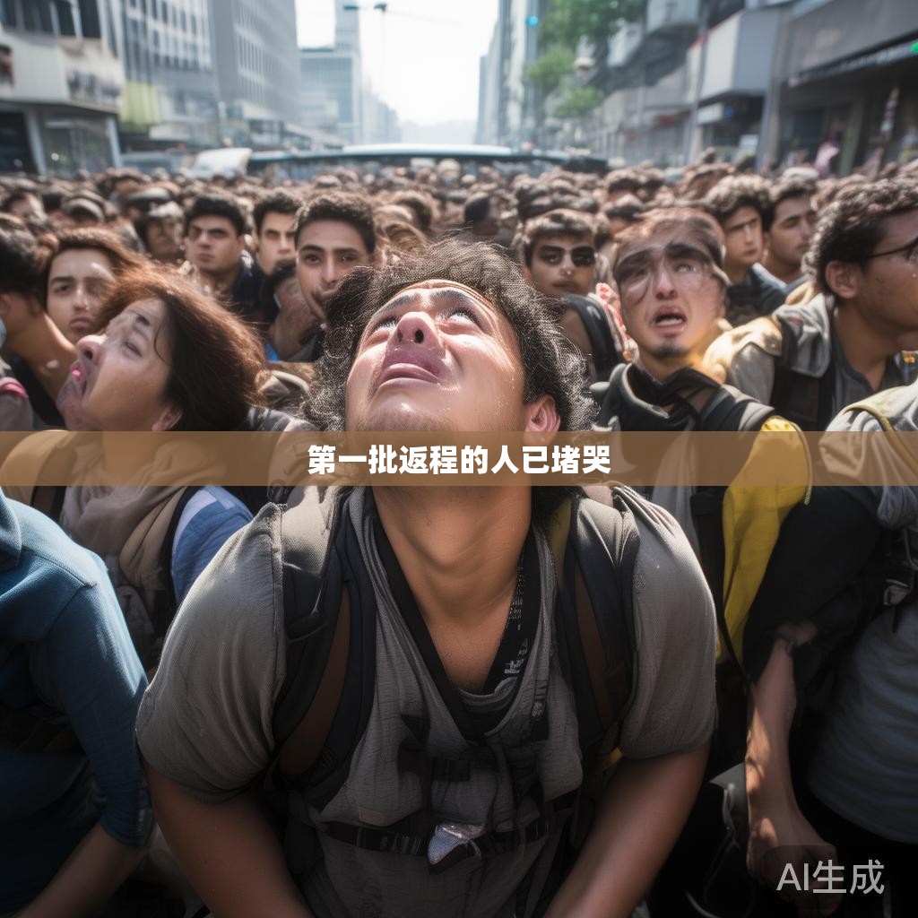 第一批返程的人已堵哭