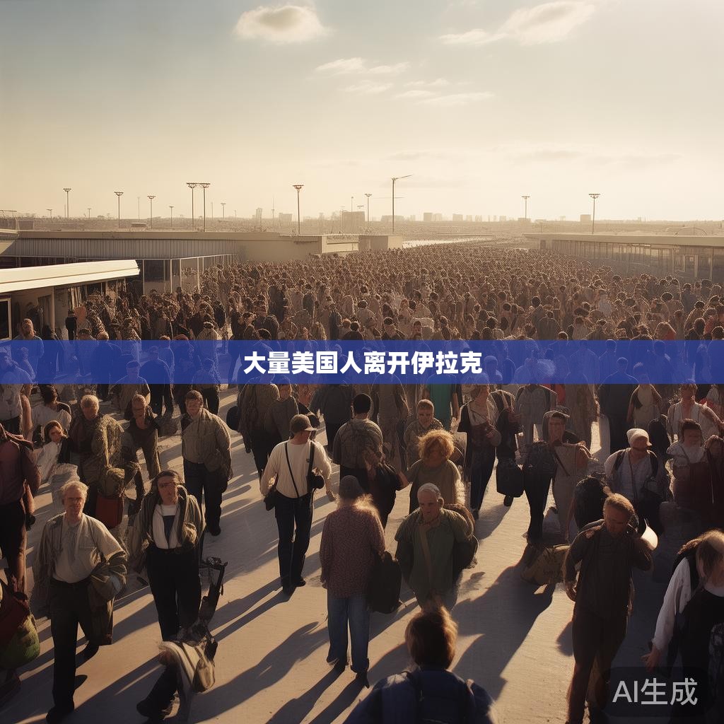 美国人在伊拉克的撤离情况