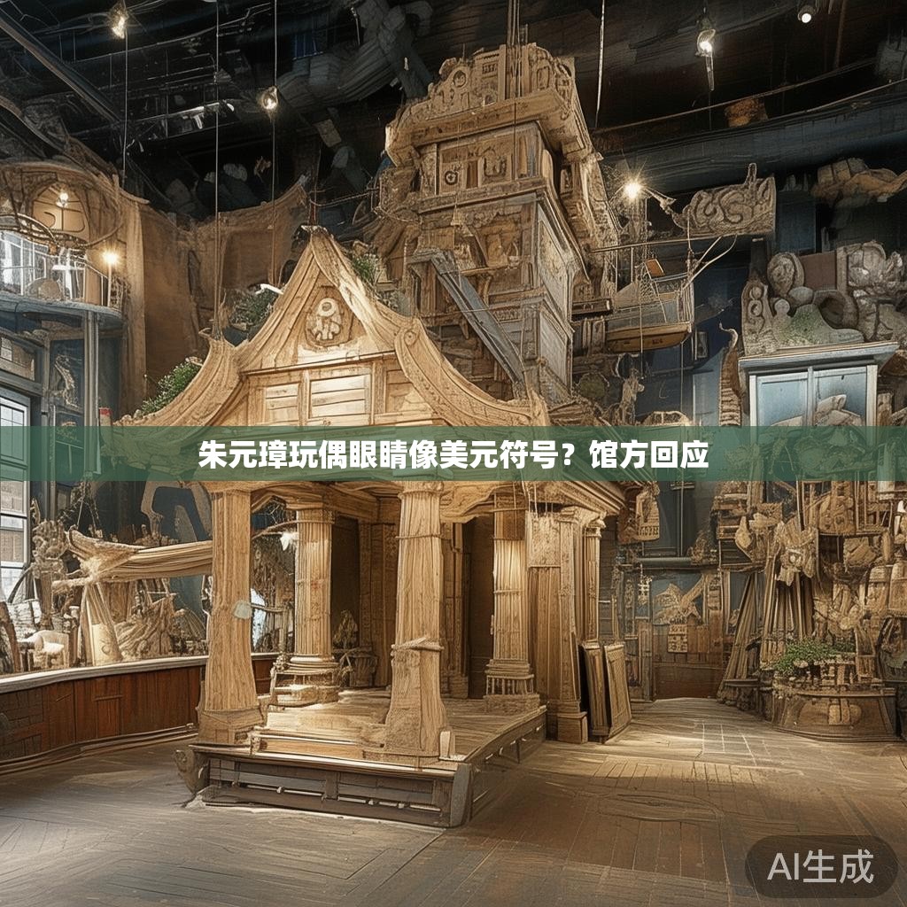 朱元璋玩偶眼睛与美元符号的相似性事件