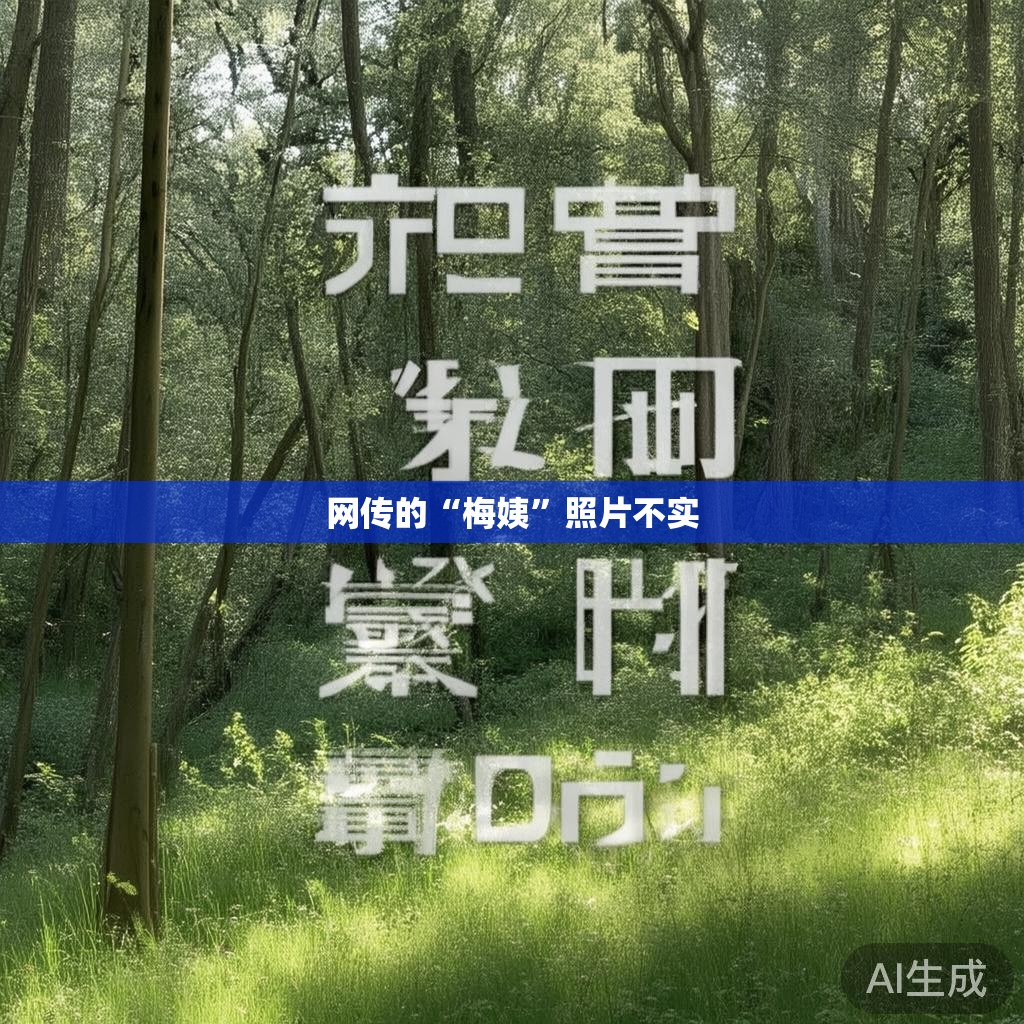 揭示‘梅姨’照片虚假真相