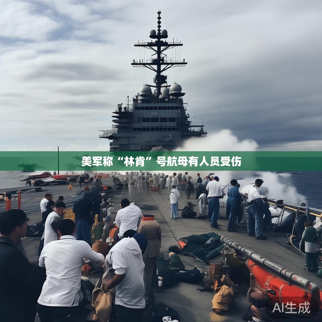 美军称“林肯”号航母有人员受伤