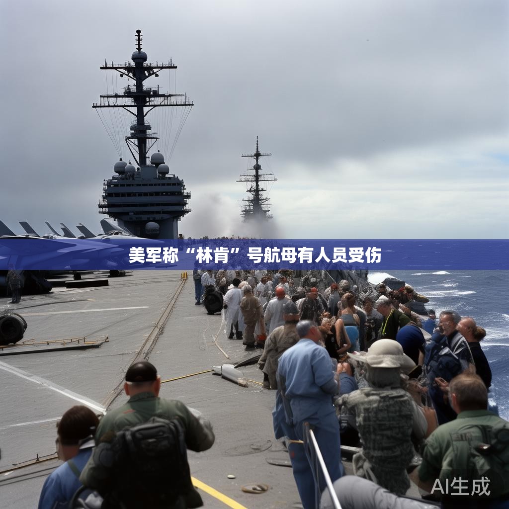 美军称“林肯”号航母有人员受伤
